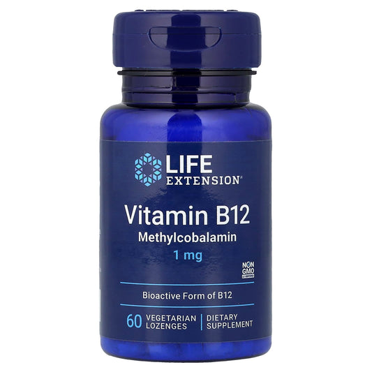 Life Extension Vitamin B12 1,000 mcg 60 Chews