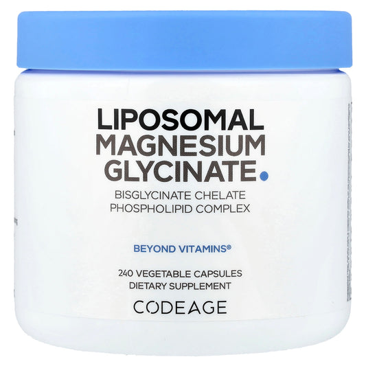 Codeage Liposomal Magnesium Glycinate 240 Veg Caps