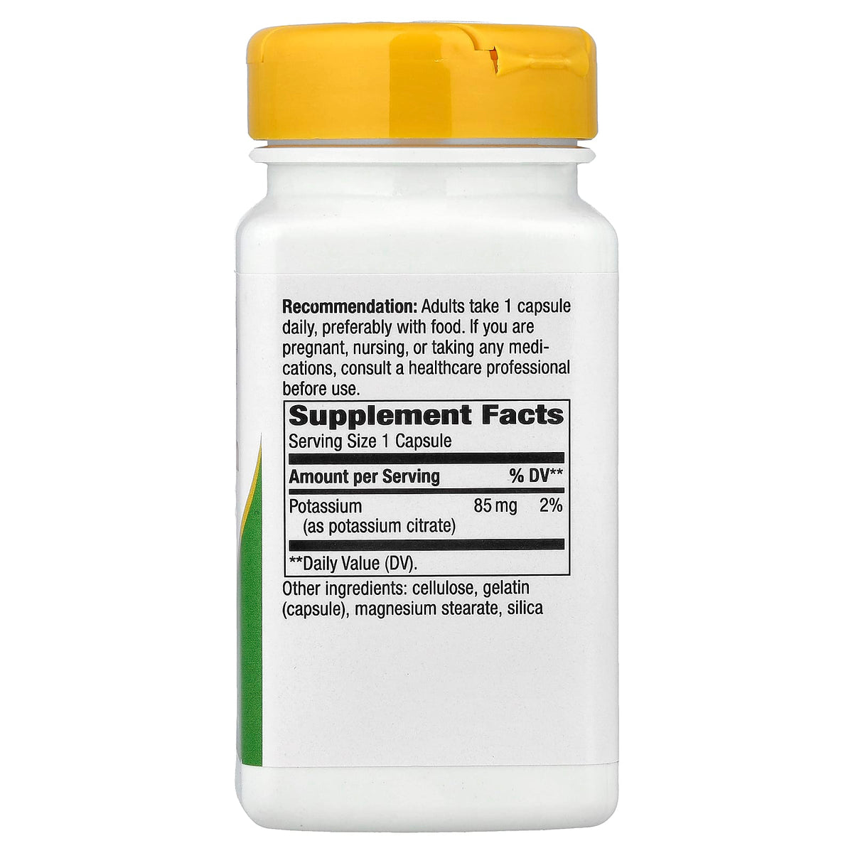 Natures Way Potassium 100 Capsules
