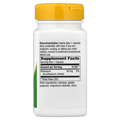 Natures Way Potassium 100 Capsules