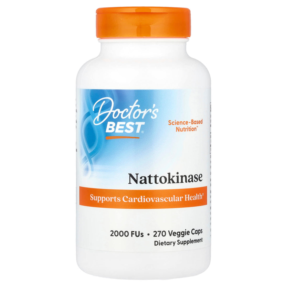 Doctor's Best Nattokinase, 2,000 FUs 270 Caps