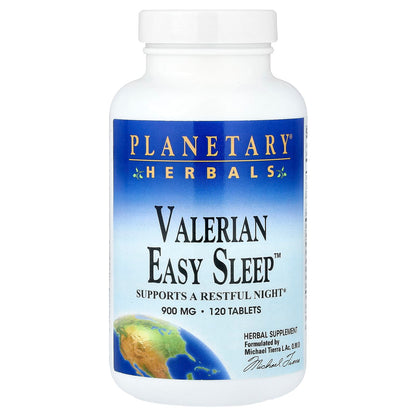 Planetary Herbals Valerian Easy Sleep 120 Tabs