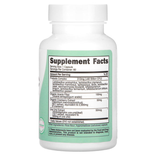 Nutricost, Women, Probiotic, >60 Billion CFU, 60 Capsules