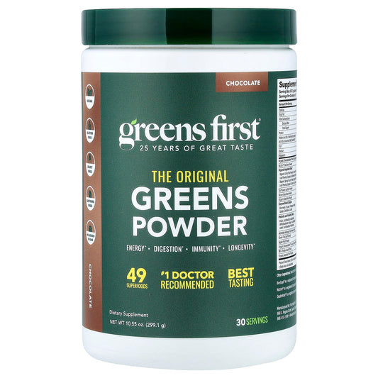 Greens First, Greens Powder, Chocolate, 10.55 oz (299.1 g)