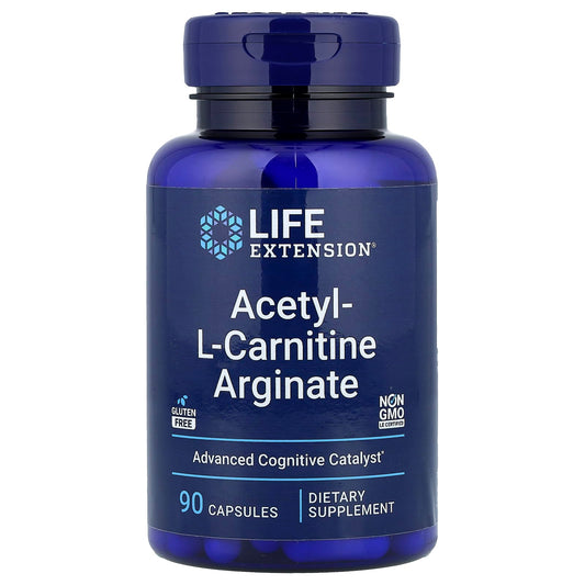 Life Extension, Acetyl-L-Carnitine Arginate, 90 Capsules