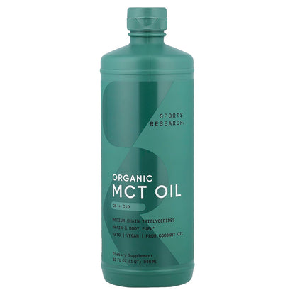 Sports Research MCT oil C8 + C10 32 fl oz (946 ml)