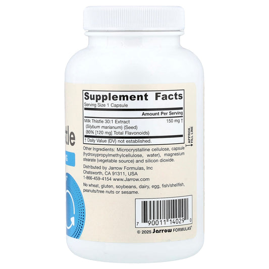 Jarrow Formulas, Milk Thistle, 150 mg, 200 Veggie Caps