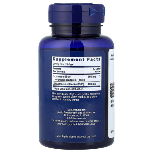 Life Extension, Super-Absorbable CoQ10, 100 mg, 60 Softgels