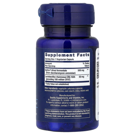 Life Extension, FLORASSIST Probiotic, Immune & Nasal Defence, 30 Vegetarian Capsules