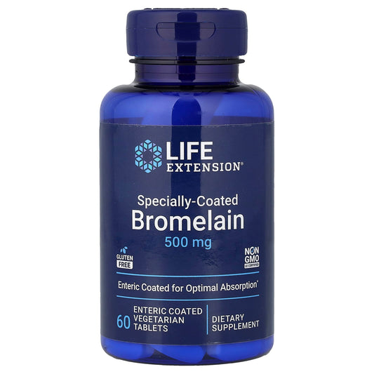 Life Extension, Bromelain, Specially-Coated , 60 Enteric-coated Vegetarian Tablets