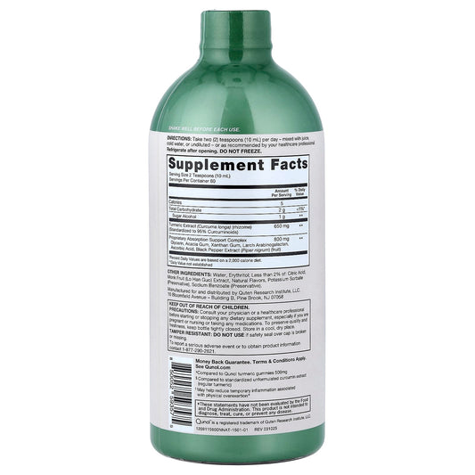 Qunol, Liquid Turmeric, Tropical Fruit, 600 ml (20.3 fl oz)