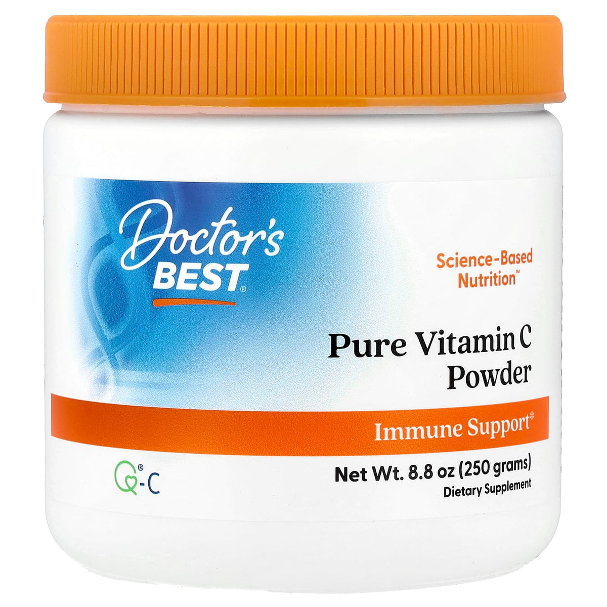Doctor's Best Pure Vitamin C Powder Q-C 8.8 oz 250g