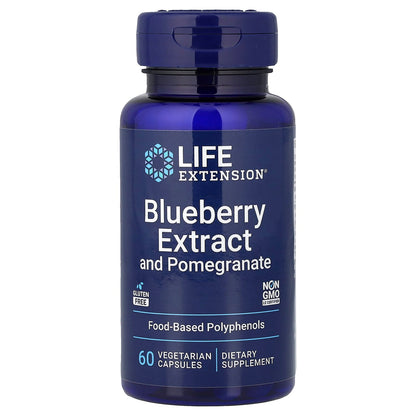 Life Extension Extract and Pomegranate 60 Vegetarian Capsules