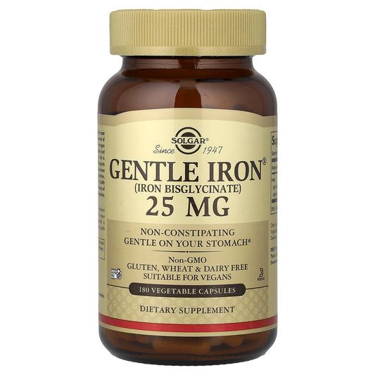 Solgar Gentle Iron 25 mg 180 Caps