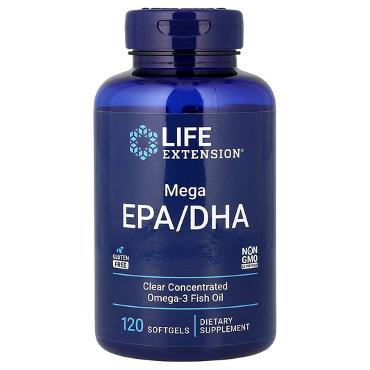 Life Extension, Mega EPA/DHA, 120 Softgels