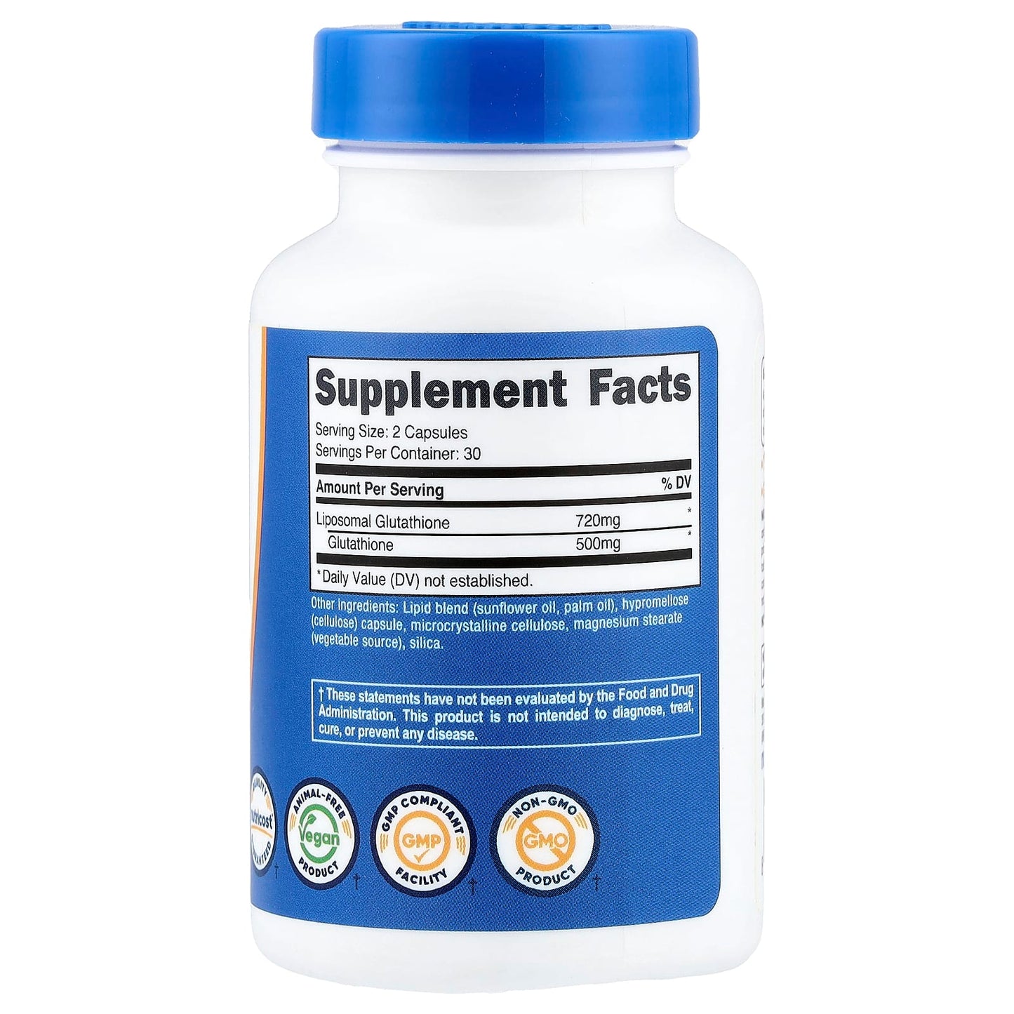 Nutricost, Liposomal Glutathione, 60 Capsules (360 mg per Capsule)