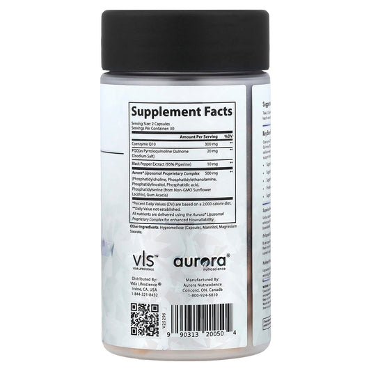 Aurora Nutrascience, CoQ10 / PQQ, 60 Capsules