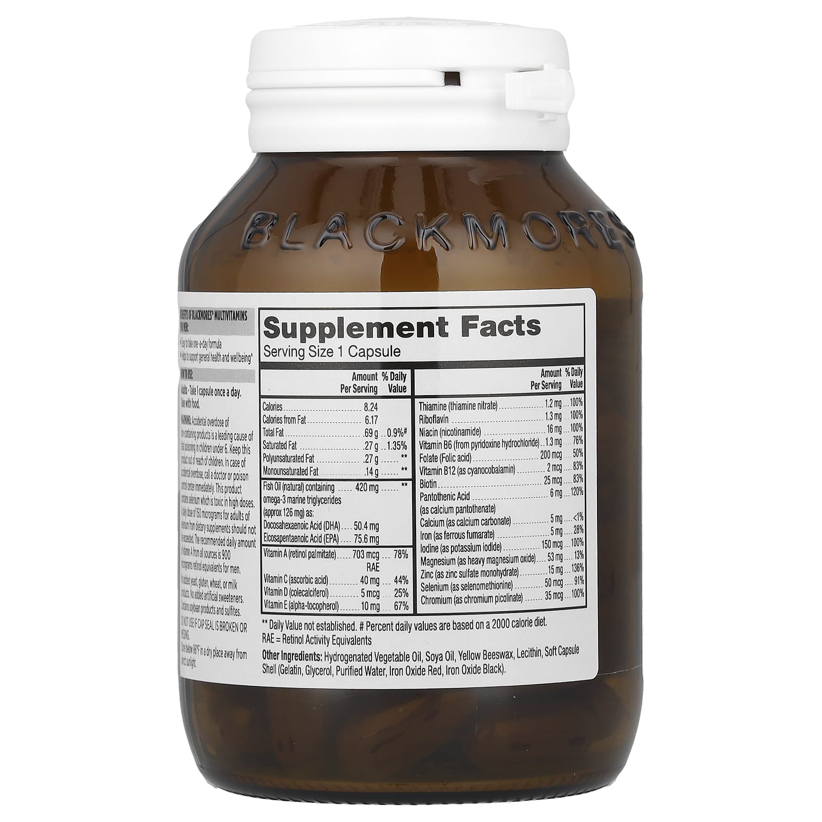 Blackmores, Multivitamins for Men, 60 Capsules