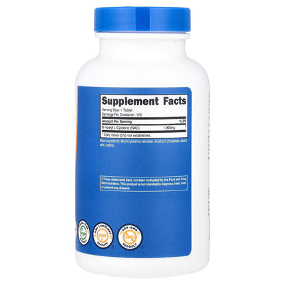 Nutricost NAC 1000 mg 120 Tabs