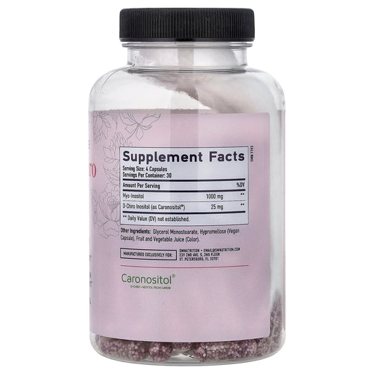 SMNutrition, Myo & D-Chiro Inositol, Delayed-Release, 120 Capsules