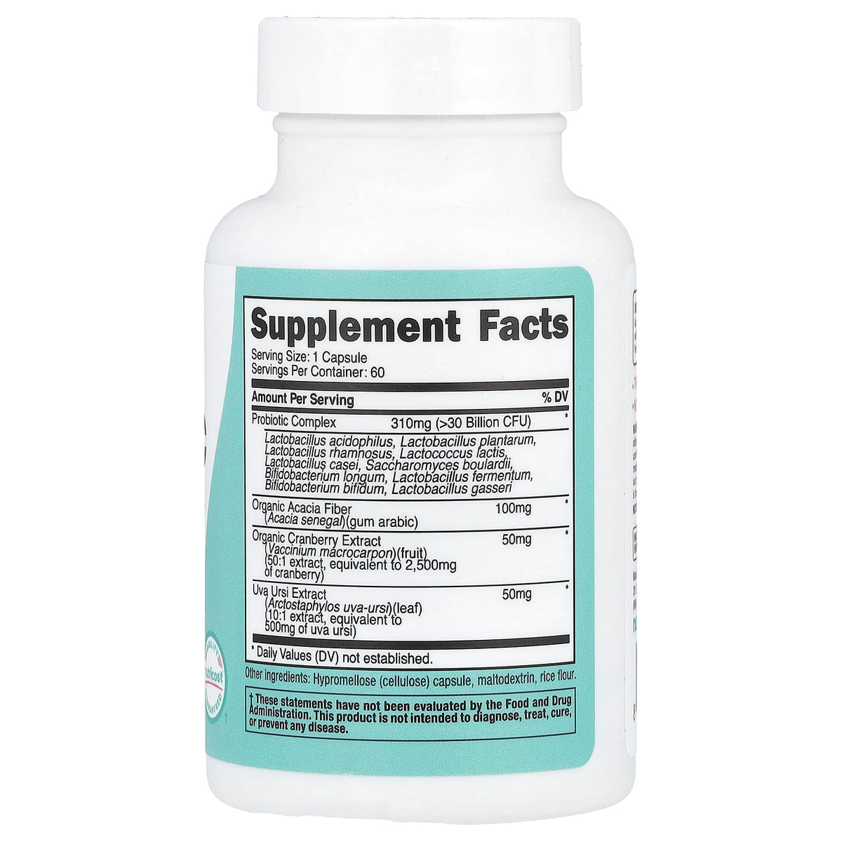 Nutricost, Women, Probiotic, >30 Billion CFU, 60 Capsules