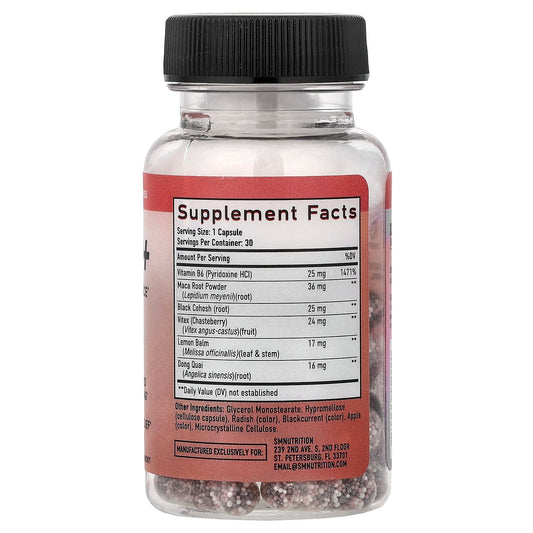 SMNutrition, PMS+, 30 Capsules