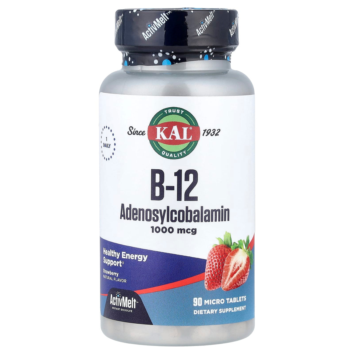 KAL B-12 Adenosylcobalamin 1 1,000 mcg 90 Tabs