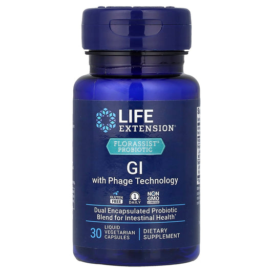 Life Extension Probiotic Blend 30 Liquid Veg Caps