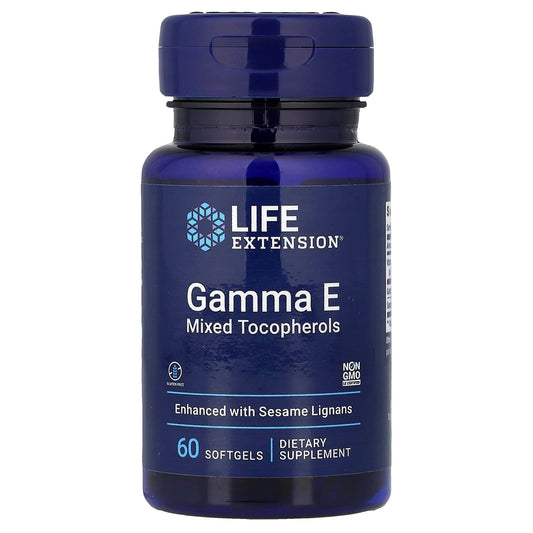 Life Extension, Gamma E Mixed Tocopherols, 60 Softgels