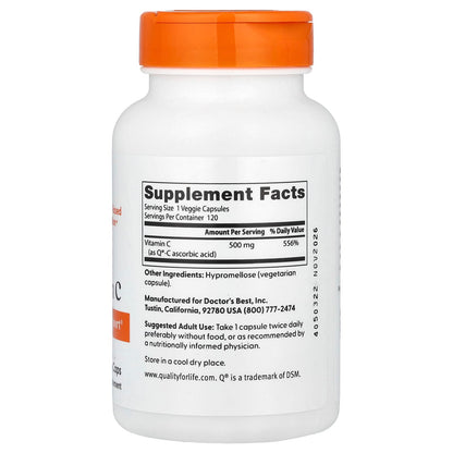 Doctor's Best MSM with OptiMSM 1,500 mg 120 Tabs