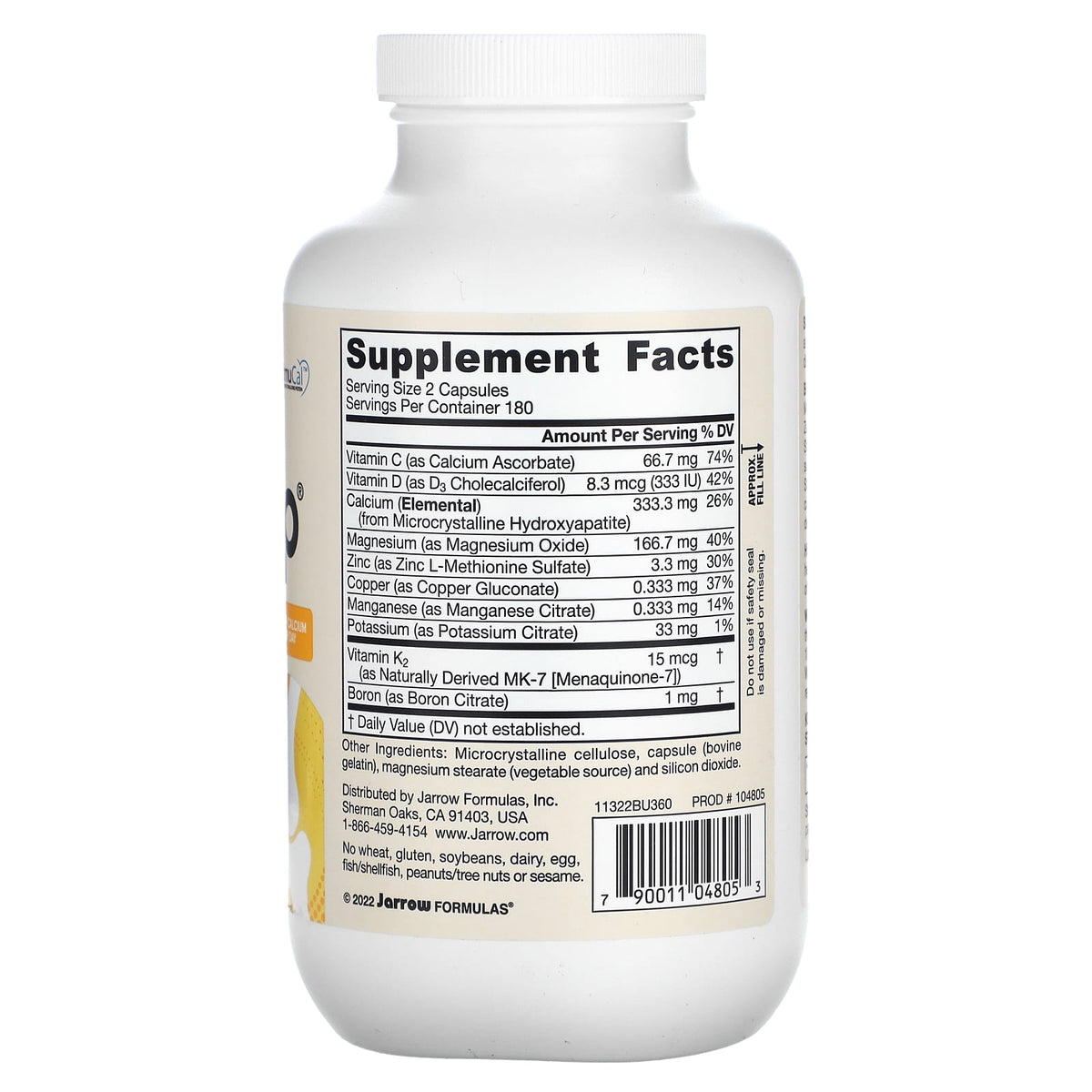 Jarrow Formulas, Bone-Up, 360 Capsules