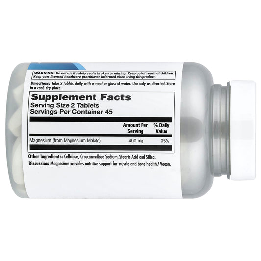 KAL Magnesium Malate 400 200 mg 90 Tabs