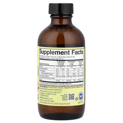 ChildLife, Essentials, Liquid Vitamin C, Natural Orange, 4 fl oz (118.5 ml)