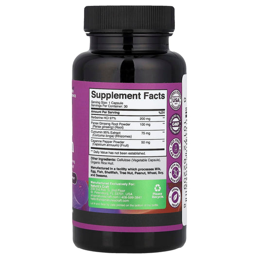 Nature's Craft, GLP-1 Fusion, 30 Capsules