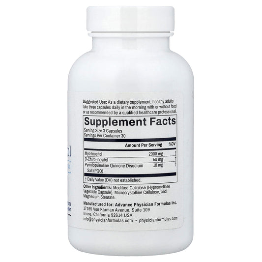 Advance Physician Formulas, Myo-Inositol, 90 Vegetable Capsules