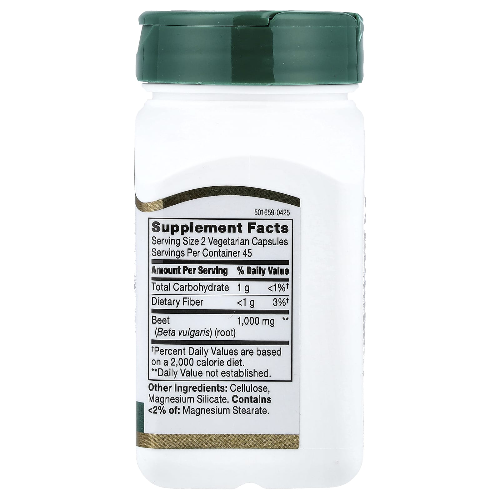 21st Century, Beetroot, 90 Capsules (500 mg per Capsule)