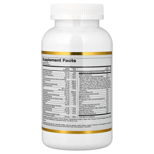 California Gold Nutrition, Super Immune, Seasonal Wellness Multivitamin, 240 Tablets