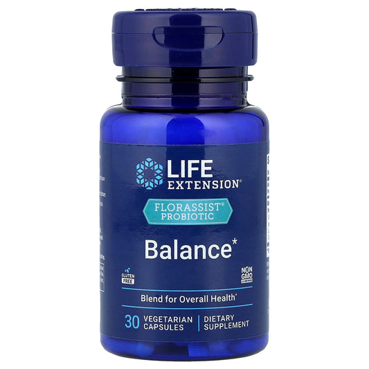 Life Extension, FLORASSIST® PROBIOTIC, Balance, 30 Vegetarian Capsules