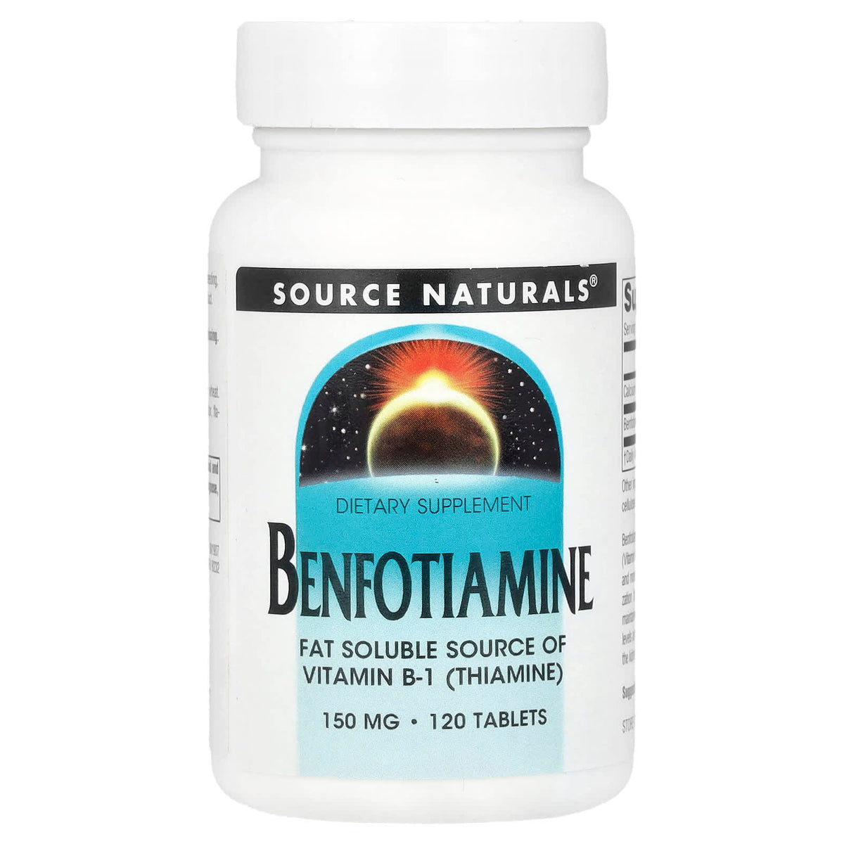 Source Naturals Benfotiamine 120 Tablets