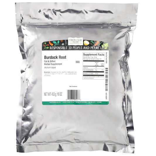 Frontier Co-op, Cut & Sifted Burdock Root, 16 oz (454 g)