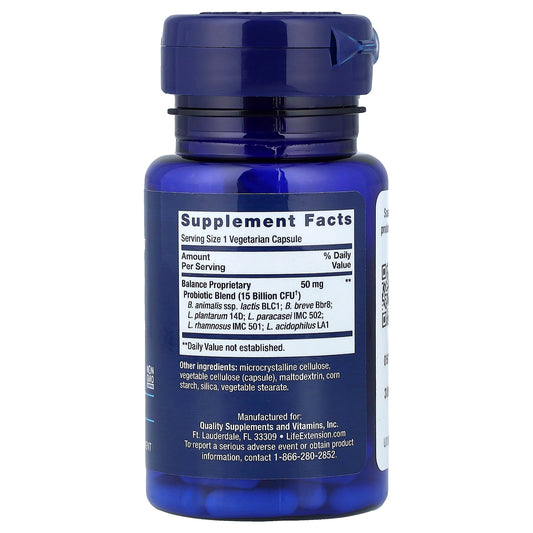 Life Extension Probiotics 30 Veg Caps