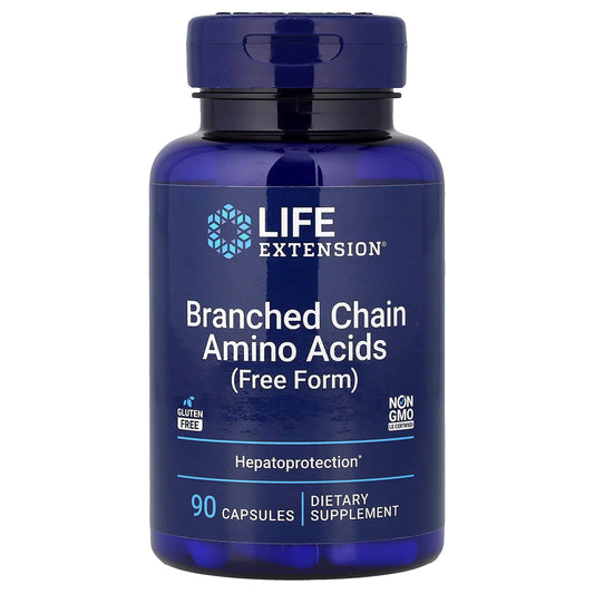 Life Extension Branched Chain Amino Acids 90 Caps