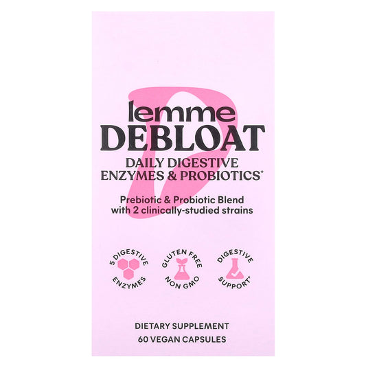 Lemme Digestive Enzymes 60 Vegan Caps