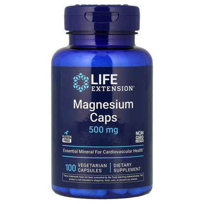 Life Extension Magnesium Caps 500 mg 100 Caps