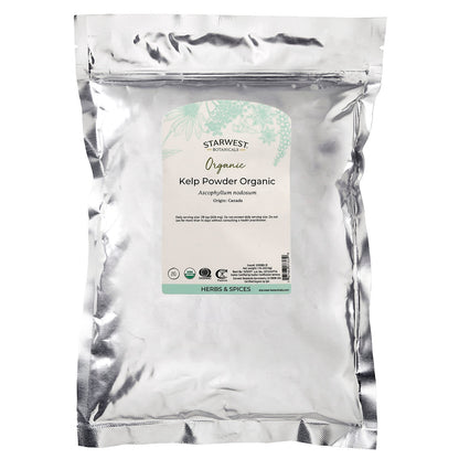 Starwest Botanicals, Organic Kelp Powder, 1 lb (453.6 g)