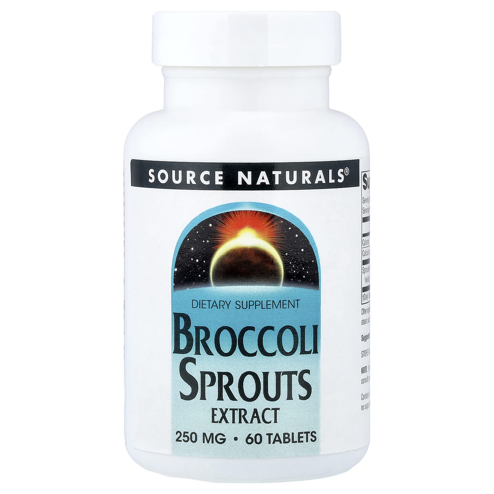 Source Naturals, Broccoli Sprouts Extract, 250 mg, 60 Tablets