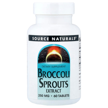 Source Naturals, Broccoli Sprouts Extract, 250 mg, 60 Tablets