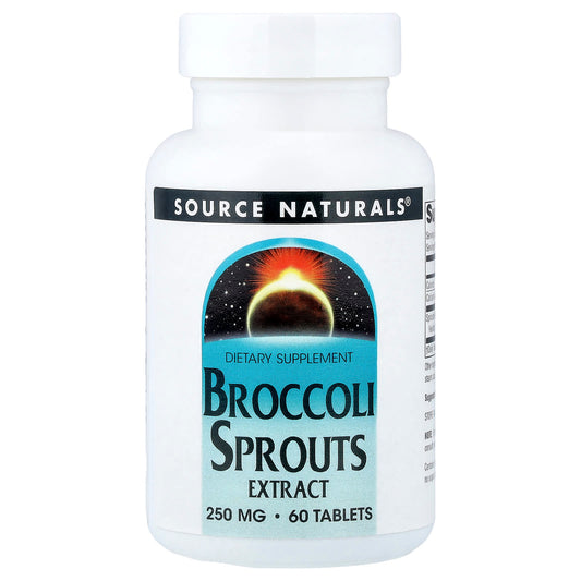Source Naturals, Broccoli Sprouts Extract, 250 mg, 60 Tablets