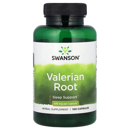 Swanson Valerian 475 mg 100 Caps