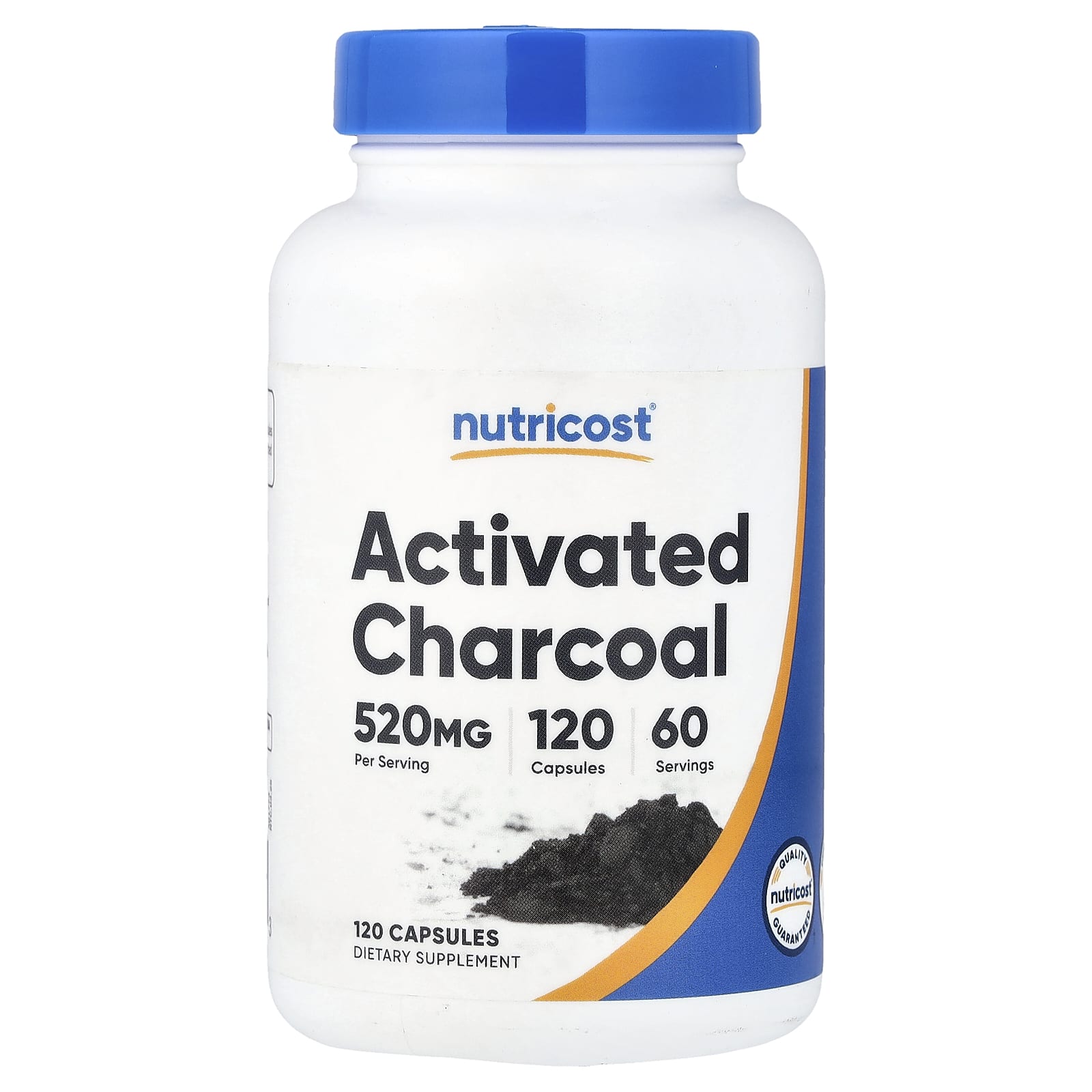 Nutricost, Activated Charcoal, 120 Capsules (260 mg per Capsule)